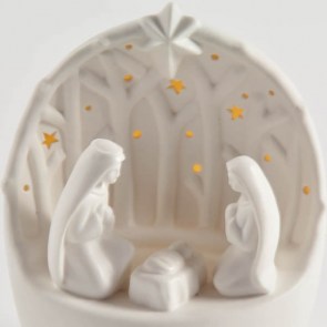 AFF-LST-25 PRESEPE IN PORCELLANA C_LUCI 11x8,5x14 cm 15,90 euro 4